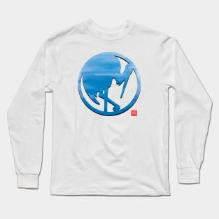 Mon Crane Long Sleeve T-Shirt